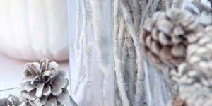 Get creative with table decor. To create warmth use warm fall colours